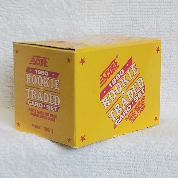 3/$25 1990 Score MLB Rookie & Traded Card Set BNIB!! - Picture 2 of 5